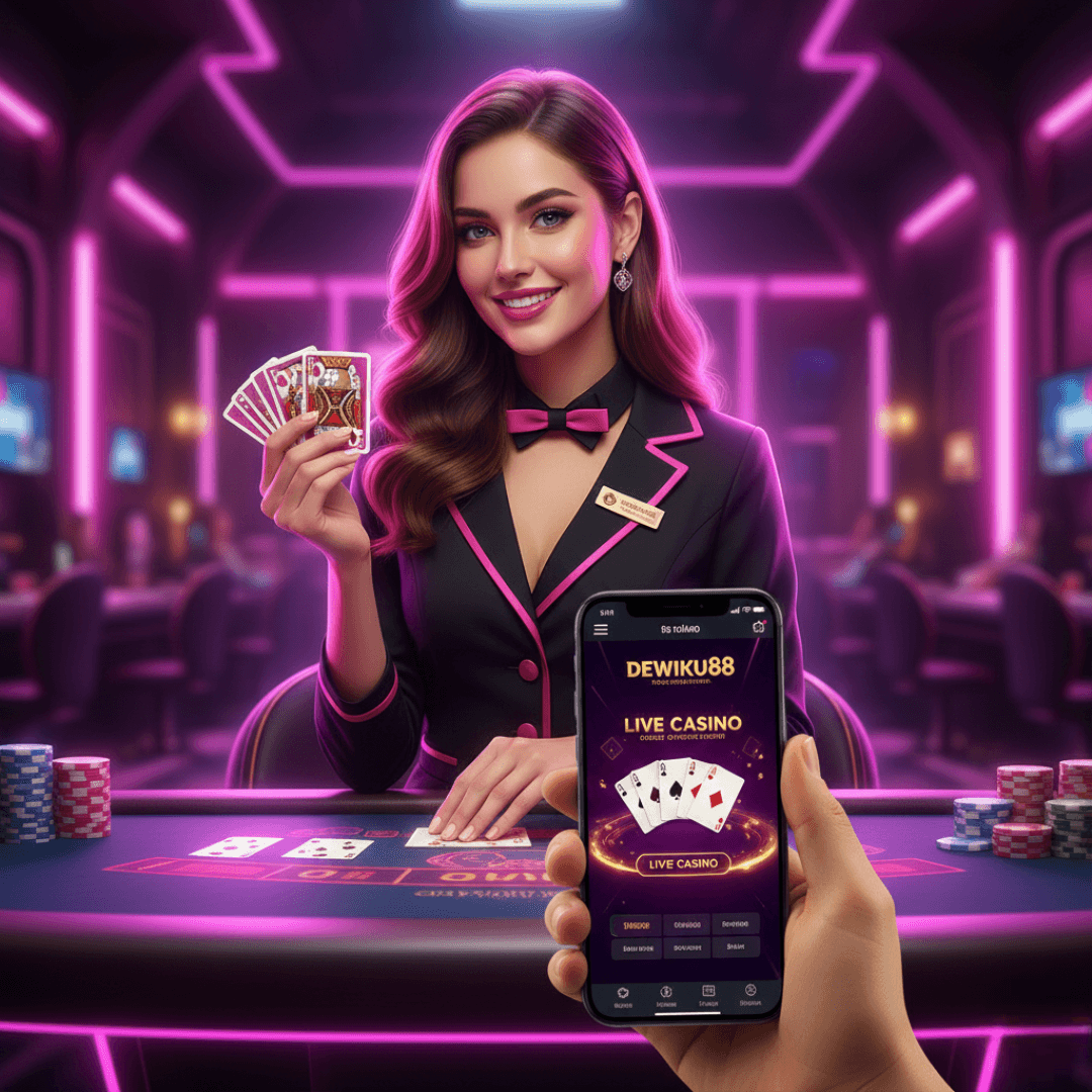 Dewiku88 live casino sexy gaming dengan dealer profesional dan tampilan modern